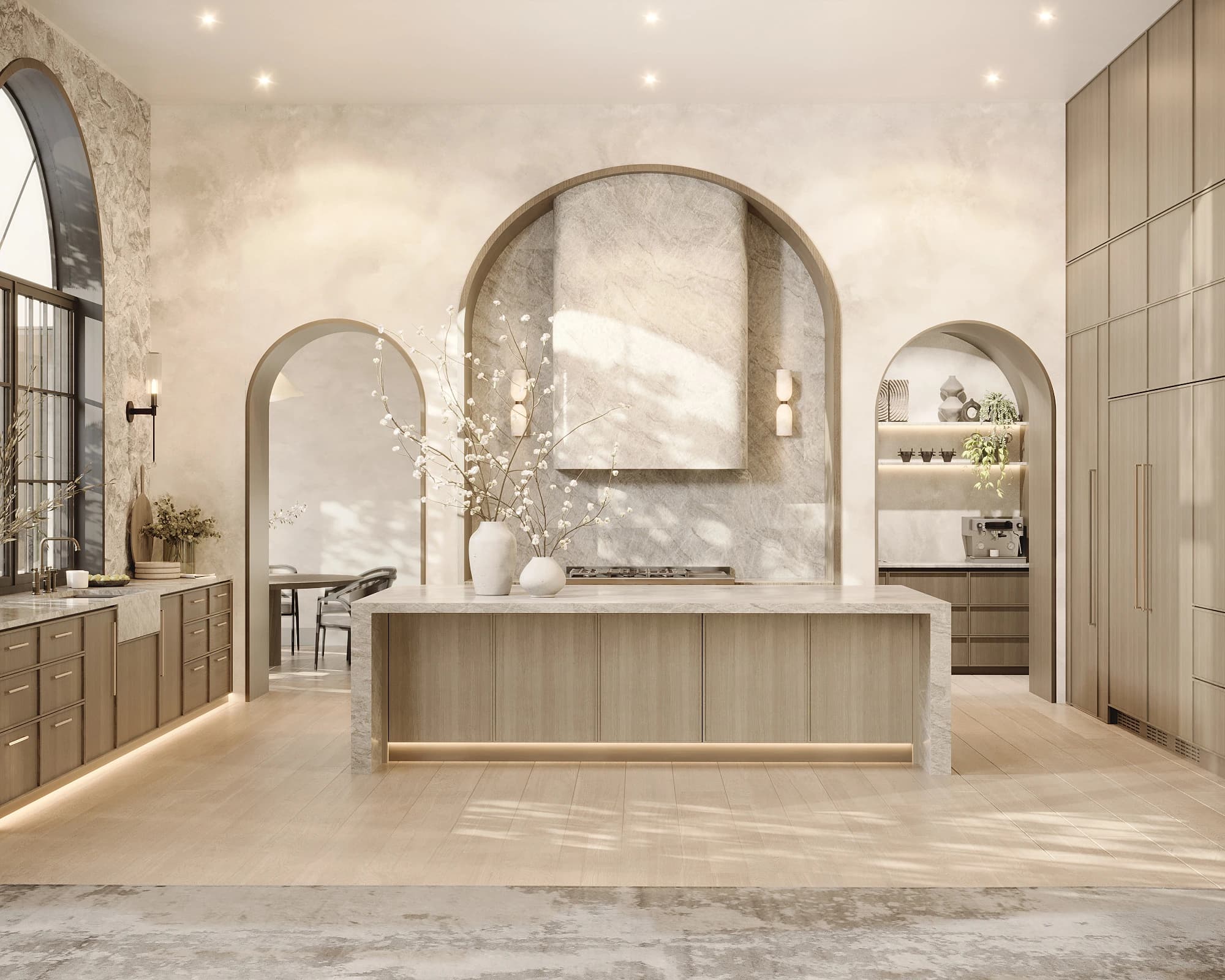 Luxury custom kitchen by Zaboss Concepts